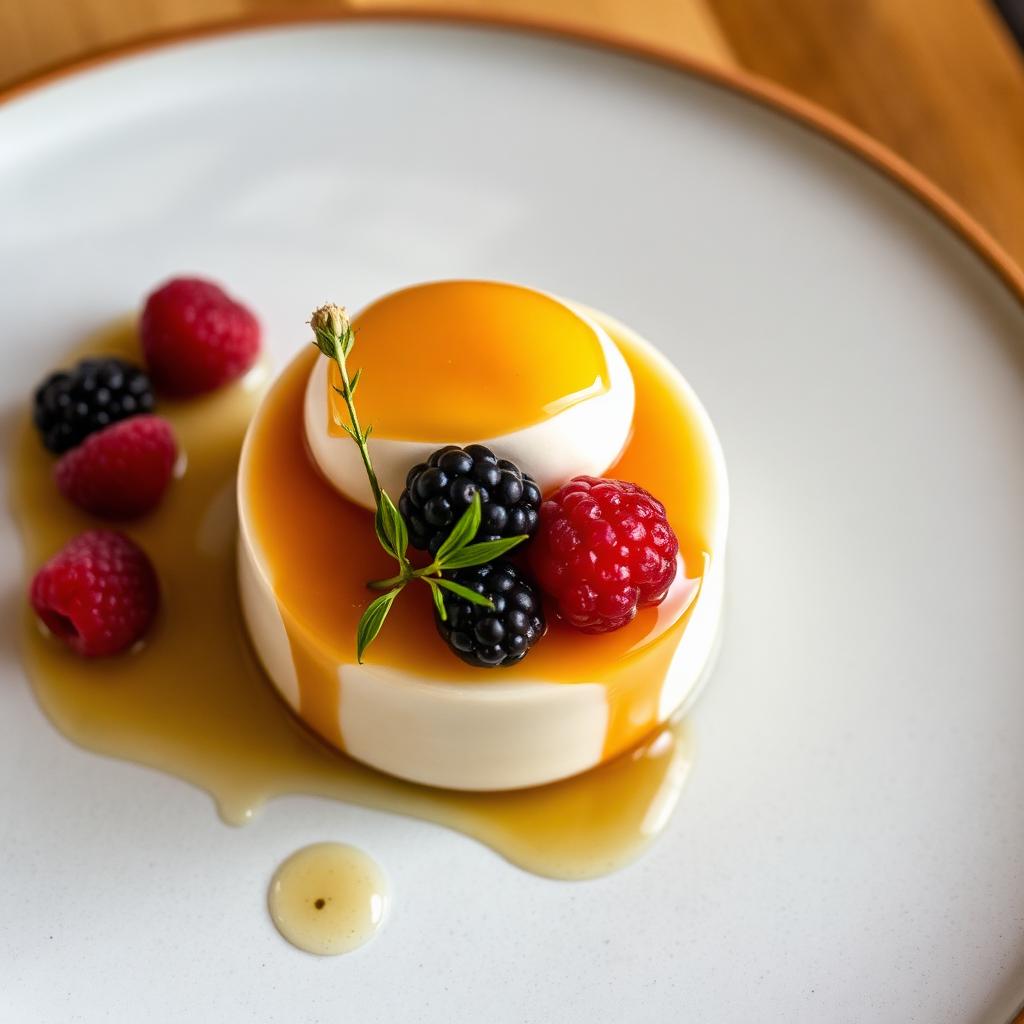 Panna Cotta Miel & Thym
